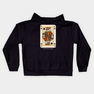 Beatmaker King Card for Music Producer and Dj Kids Hoodie